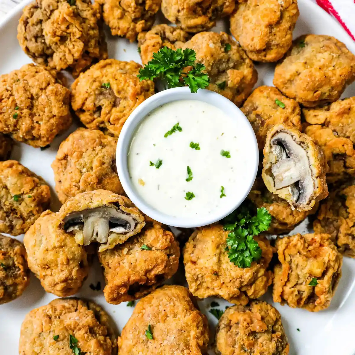 قارچ سوخاری رستوران رنزو در ولیعصر تبریز