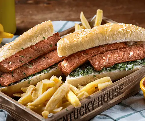 ساندویج کراکف رستوران رنزو در ولیعصر تبریز